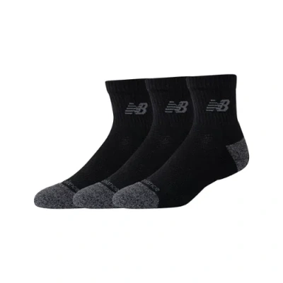 New Balance Unisex Active Quarter Socks 3 Pack