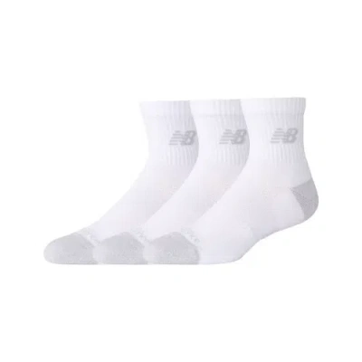New Balance Unisex Active Quarter Socks 3 Pack
