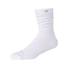 New Balance Unisex Active Slouchy Crew Socks 1 Pair In White