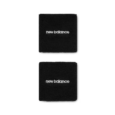 New Balance Unisex Basketball Sweatbands In Black