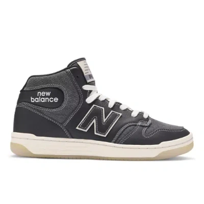 New Balance Unisex Brooklyn Projects X Nb Numeric 480 High Skateboarding Shoes In Black