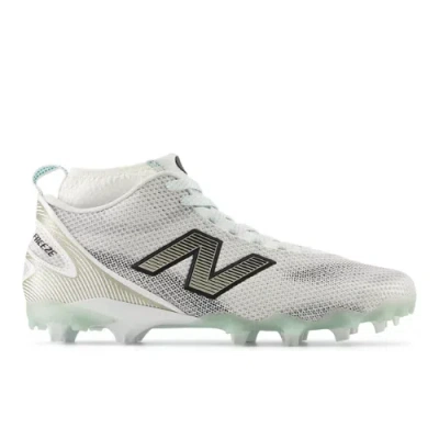 New Balance Unisex Freezelx V5 Lacrosse Shoes In White/black