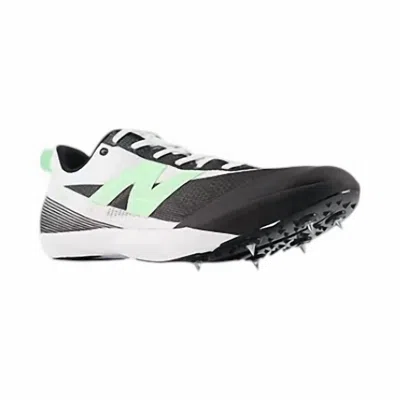 New Balance Unisex Fuelcell Flite-s Running Shoes In Black/mint Flash In Multi