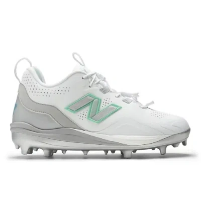 New Balance Unisex Fuelcell Lindor 3 Comp Baseball Shoes In White