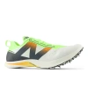 New Balance Unisex Fuelcell Supercomp Md-x V3 Running Shoes In White/green/orange