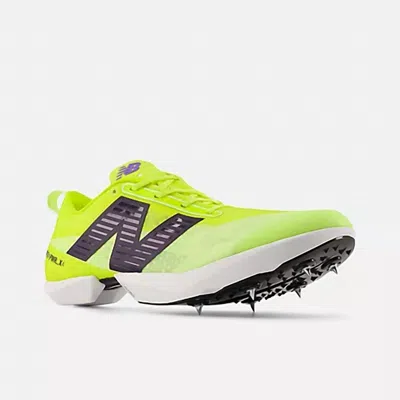 New Balance Unisex Fuelcell Supercomp Pwr-x V3 Running Shoes In Alkaline Green/afterglow In Blue