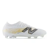 New Balance Unisex Furon Elite Fg V8 Soccer Shoes In White/brown/grey