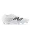 New Balance Unisex Furon Team Fg V8 Soccer Shoes In White/grey/black