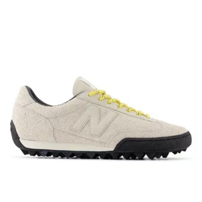 New Balance Mens Star Burst Sea Salt Gator Run Suede Trainers In White