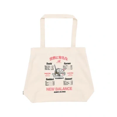 New Balance Unisex Graphic Tote In Red