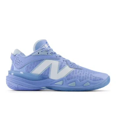 New Balance Unisex Hesi Low V2 Basketball Shoes In Blue/white