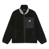 New Balance Unisex Keep Warm Stand Collar Knitting Jacket Black
