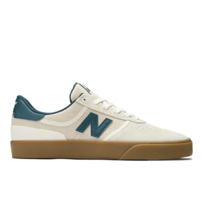 New Balance Unisex Nb Numeric 272 Skateboarding Shoes In White/blue