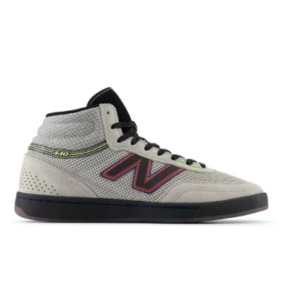 New Balance Unisex Nb Numeric 440 High V2 Skateboarding Shoes In Grey/purple