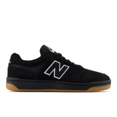 New Balance Unisex Nb Numeric 480 Skateboarding Shoes In Black/white