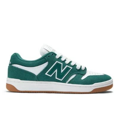 New Balance Unisex Nb Numeric 480 Skateboarding Shoes In Green/white