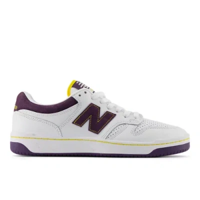 New Balance Unisex Nb Numeric 480 In White/purple