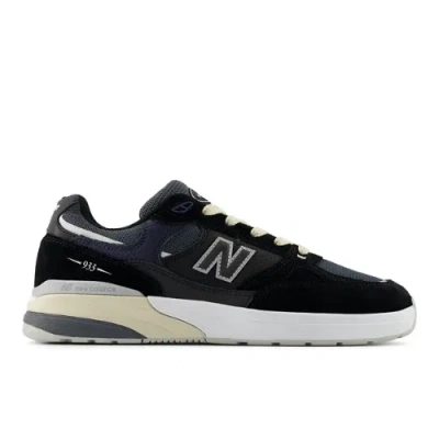 New Balance Unisex Nb Numeric Andrew Reynolds 933 In Schwarz/blau, Wildleder/mesh, Grösse 47.5 In Black