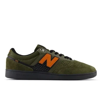New Balance Unisex Nb Numeric Brandon Westgate 508 Skateboarding Shoes In Green/orange