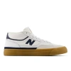New Balance Unisex Nb Numeric Franky Villani 417 Skateboarding Shoes In White/blue