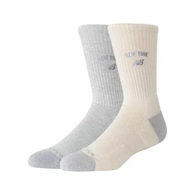 New Balance Unisex Ny City Sock 2 Pack