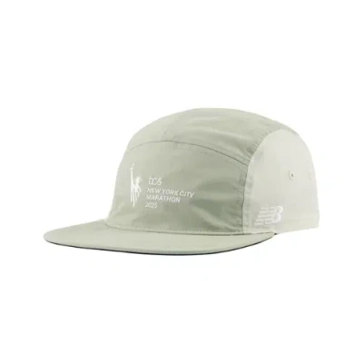 New Balance Unisex Nyc 47 5 Panel Run Hat In Green