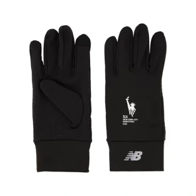 New Balance Unisex Nyc Marathon Lightweight Glove In Black