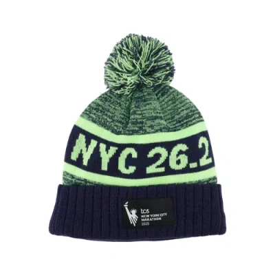 New Balance Unisex Nyc Marathon Pom Beanie In Blue