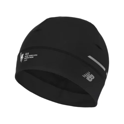 New Balance Unisex Nyc Marathon Skull Cap In Black