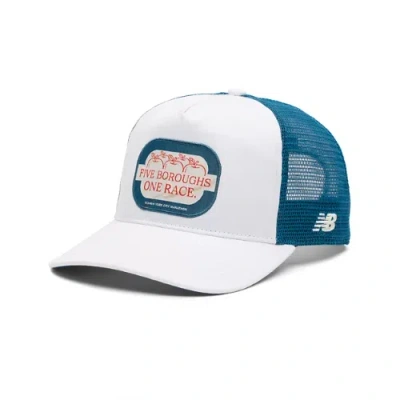 New Balance Unisex Nyc Marathon Trucker In White