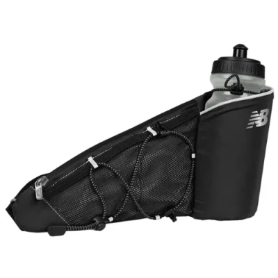 New Balance Unisex Performance Bottle Waist Belt In Black