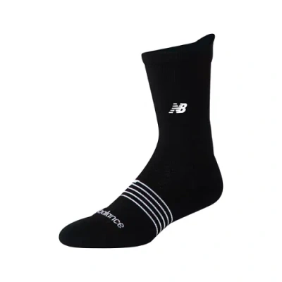 New Balance Unisex Pro Basketball Speed Crew Sock 1 Pair In Black