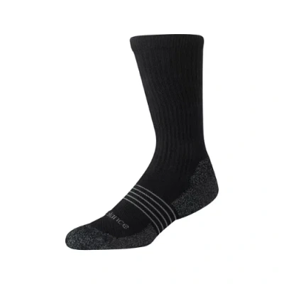 New Balance Unisex Pro Numeric Crew Socks 1 Pair In Black Polyester, Size X-large