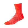 New Balance Unisex Pro Run Qtr Socks 1 Pair In Rot, Nylon, Grösse M In Red
