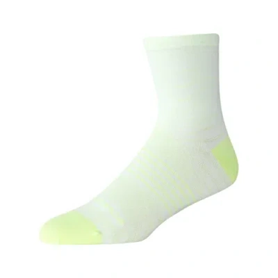 New Balance Unisex Pro Run Qtr Socks 1 Pair In Green