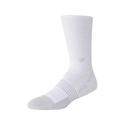 New Balance Unisex Pro Tennis Crew Socks 1 Pair In White