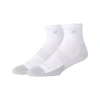 New Balance Unisex Pro Training Lt Quarter Socks 2 Pack In White