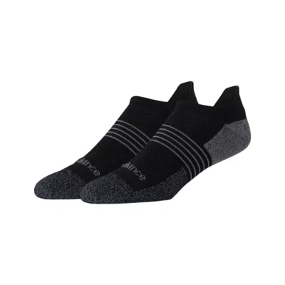New Balance Unisex Pro Training Lt Tab Socks 2 Pack In Black