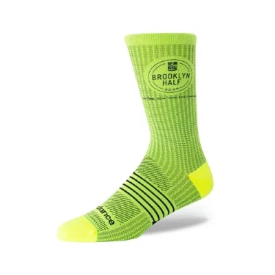 New Balance Unisex Rbc Brooklyn Half Crew Socks In Green