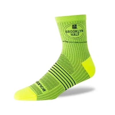 New Balance Unisex Rbc Brooklyn Half Quart Sock In Green
