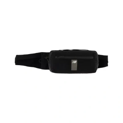 New Balance Unisex Run Sling Belt In Black Nylon, Size Osz