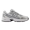 New Balance Mesh And Leather Sneakers