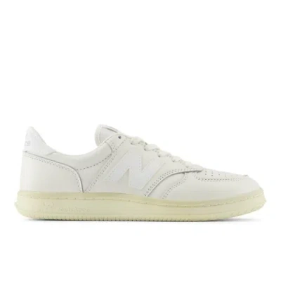 New Balance Unisex T500 Sneakers In White/beige