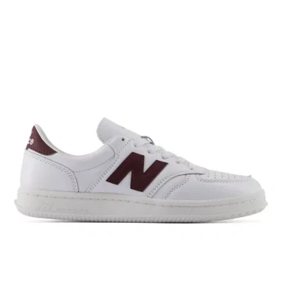 New Balance Unisex T500 Sneakers In White
