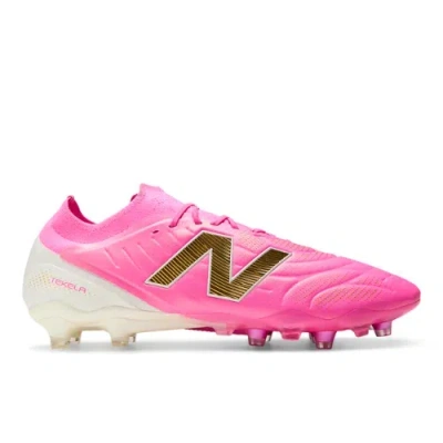 New Balance Unisex Tekela Elite Low Fg V5 In Rosa/braun, Synthetik, Grösse 44.5 In Multi