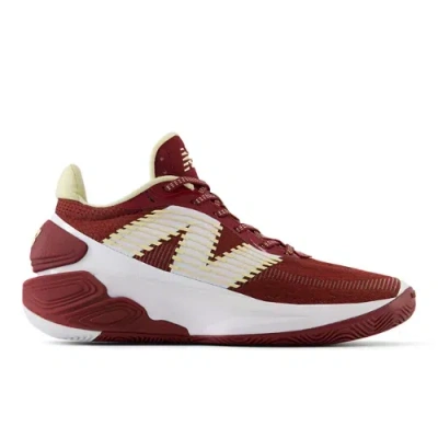 New Balance Unisex Two Wxy V5 Basketball Shoes In Red/white/beige