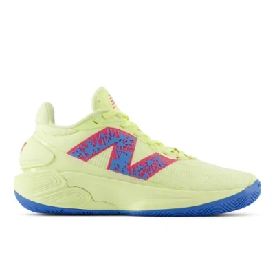 New Balance Unisex Two Wxy V5 Basketball Shoes In Yellow/blue