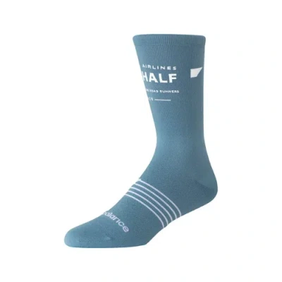 New Balance Unisex United Half Crew Sock In Blue