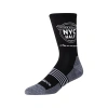 New Balance Unisex United Half Marathon Crew Marathon Crew Socks In Black