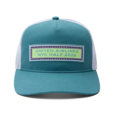 New Balance Unisex United Half Trucker In Green